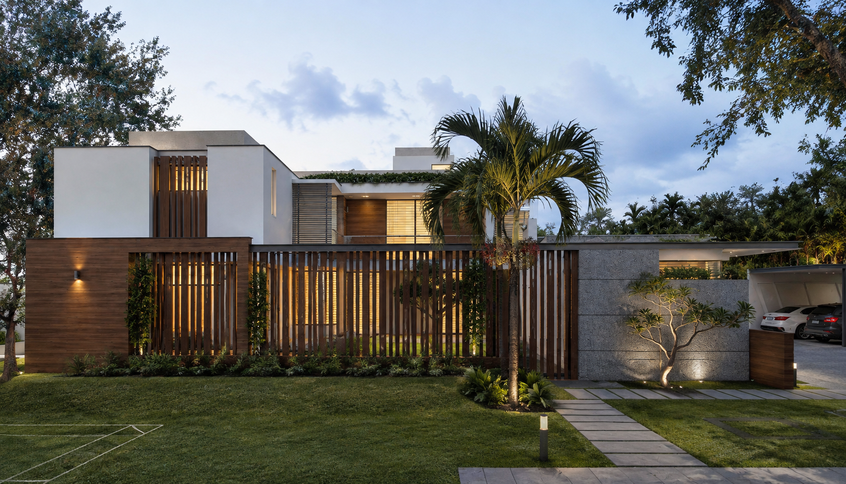 The Zen Courtyard House